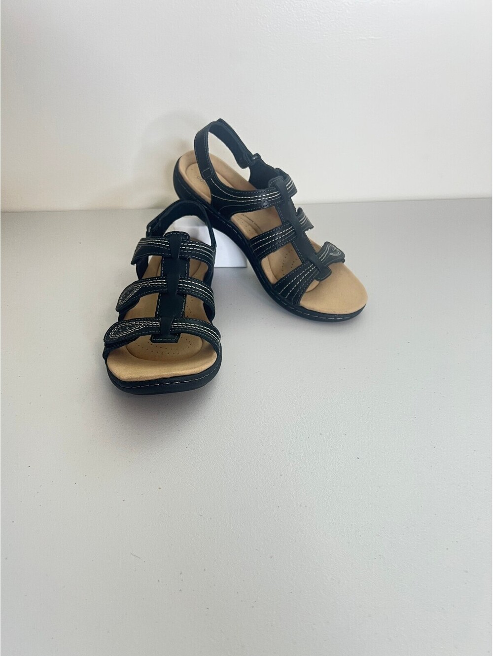 Clarks Laurieann Vine Women's Shoes Black Leather : 10 a - Narrow